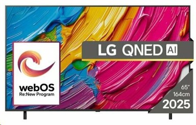 LG TV 43QNED80A3A, QLED 4K UHD Smart TV, 43"